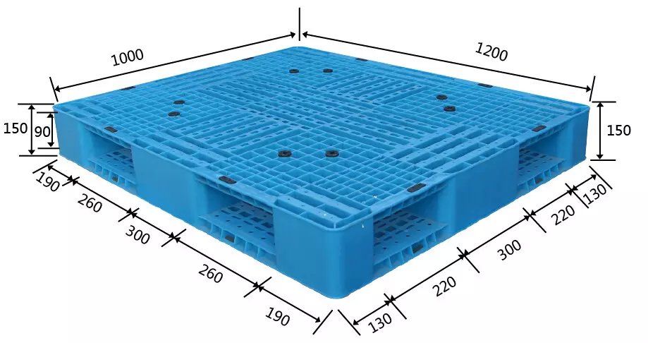 北京双面网格1210塑料托盘